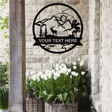 Görseli Galeri görüntüleyiciye yükleyin, Geyik Metal Duvar Dekoru