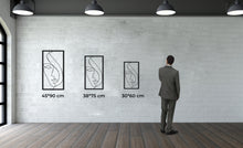 Görseli Galeri görüntüleyiciye yükleyin, Soyut Metal Duvar Dekoru