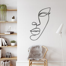 Görseli Galeri görüntüleyiciye yükleyin, Soyut Dudak Metal Duvar Dekoru