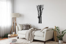 Görseli Galeri görüntüleyiciye yükleyin, Ağaç Metal Duvar Dekoru