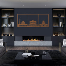 Görseli Galeri görüntüleyiciye yükleyin, Kâbe Metal Duvar Dekoru