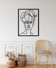 Görseli Galeri görüntüleyiciye yükleyin, Özel Line Kuşlu Metal Duvar Dekoru