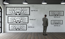 Görseli Galeri görüntüleyiciye yükleyin, Tek Parça Dal Metal Duvar Dekoru