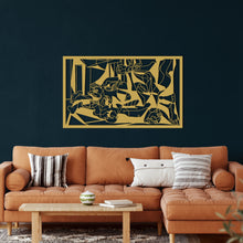 Görseli Galeri görüntüleyiciye yükleyin, Barış Ve Özgürlük Metal Duvar Dekoru