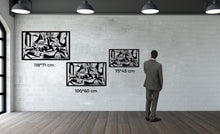 Görseli Galeri görüntüleyiciye yükleyin, Barış Ve Özgürlük Metal Duvar Dekoru