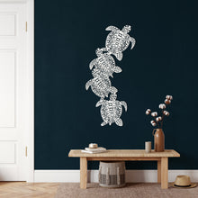 Görseli Galeri görüntüleyiciye yükleyin, Kaplumbağa Metal Duvar Dekoru