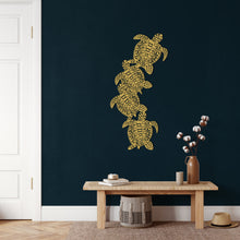 Görseli Galeri görüntüleyiciye yükleyin, Kaplumbağa Metal Duvar Dekoru