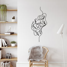 Görseli Galeri görüntüleyiciye yükleyin, Yüzler Metal Duvar Dekoru