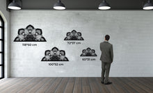 Görseli Galeri görüntüleyiciye yükleyin, Yarım Mandala Metal Duvar Dekoru