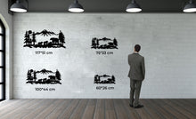 Görseli Galeri görüntüleyiciye yükleyin, Ayı Ailesi Metal Duvar Dekoru