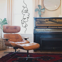 Görseli Galeri görüntüleyiciye yükleyin, İki Kız Metal Duvar Dekoru