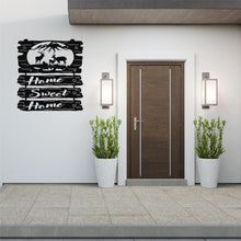 Görseli Galeri görüntüleyiciye yükleyin, Home Sweet Home Geyik Metal Duvar Dekoru