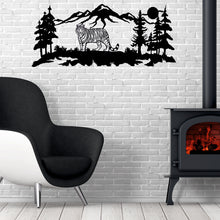 Görseli Galeri görüntüleyiciye yükleyin, Kaplan Metal Duvar Dekoru