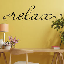 Görseli Galeri görüntüleyiciye yükleyin, Relax Metal Duvar Dekoru