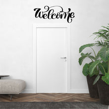 Görseli Galeri görüntüleyiciye yükleyin, Wellcome Metal Duvar Dekoru