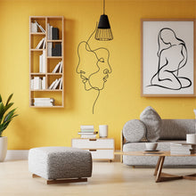 Görseli Galeri görüntüleyiciye yükleyin, Sırt Sırta Metal Duvar Dekoru