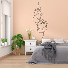 Görseli Galeri görüntüleyiciye yükleyin, Yüz Yüze Metal Duvar Dekoru