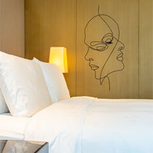 Görseli Galeri görüntüleyiciye yükleyin, Sırt Sırta Metal Duvar Dekoru