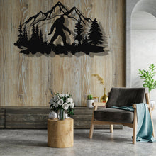 Görseli Galeri görüntüleyiciye yükleyin, Koca Ayak Metal Duvar Dekoru