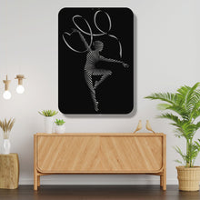 Görseli Galeri görüntüleyiciye yükleyin, Jimnastikçi Metal Duvar Dekoru