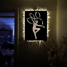 Görseli Galeri görüntüleyiciye yükleyin, Jimnastikçi Metal Duvar Dekoru