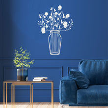 Görseli Galeri görüntüleyiciye yükleyin, Vazo 1 Metal Duvar Dekoru