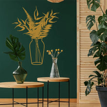 Görseli Galeri görüntüleyiciye yükleyin, Vazo 2 Metal Duvar Dekoru