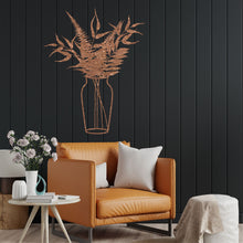 Görseli Galeri görüntüleyiciye yükleyin, Vazo 2 Metal Duvar Dekoru