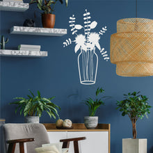 Görseli Galeri görüntüleyiciye yükleyin, Vazo 3 Metal Duvar Dekoru