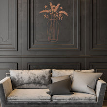 Görseli Galeri görüntüleyiciye yükleyin, Vazo 4 Metal Duvar Dekoru