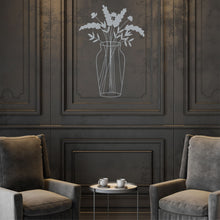 Görseli Galeri görüntüleyiciye yükleyin, Vazo 4 Metal Duvar Dekoru