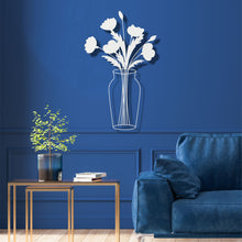 Görseli Galeri görüntüleyiciye yükleyin, Vazo 5 Metal Duvar Dekoru