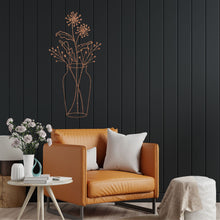 Görseli Galeri görüntüleyiciye yükleyin, Vazo 6 Metal Duvar Dekoru