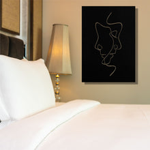 Görseli Galeri görüntüleyiciye yükleyin, İki Suret Metal Duvar Dekoru