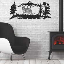 Görseli Galeri görüntüleyiciye yükleyin, Kaplan Metal Duvar Dekoru