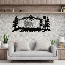 Görseli Galeri görüntüleyiciye yükleyin, Kaplan Metal Duvar Dekoru