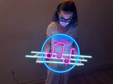 Görseli Galeri görüntüleyiciye yükleyin, Solfej  Neon Tabela
