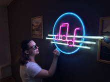 Görseli Galeri görüntüleyiciye yükleyin, Solfej  Neon Tabela
