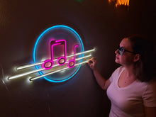 Görseli Galeri görüntüleyiciye yükleyin, Solfej  Neon Tabela

