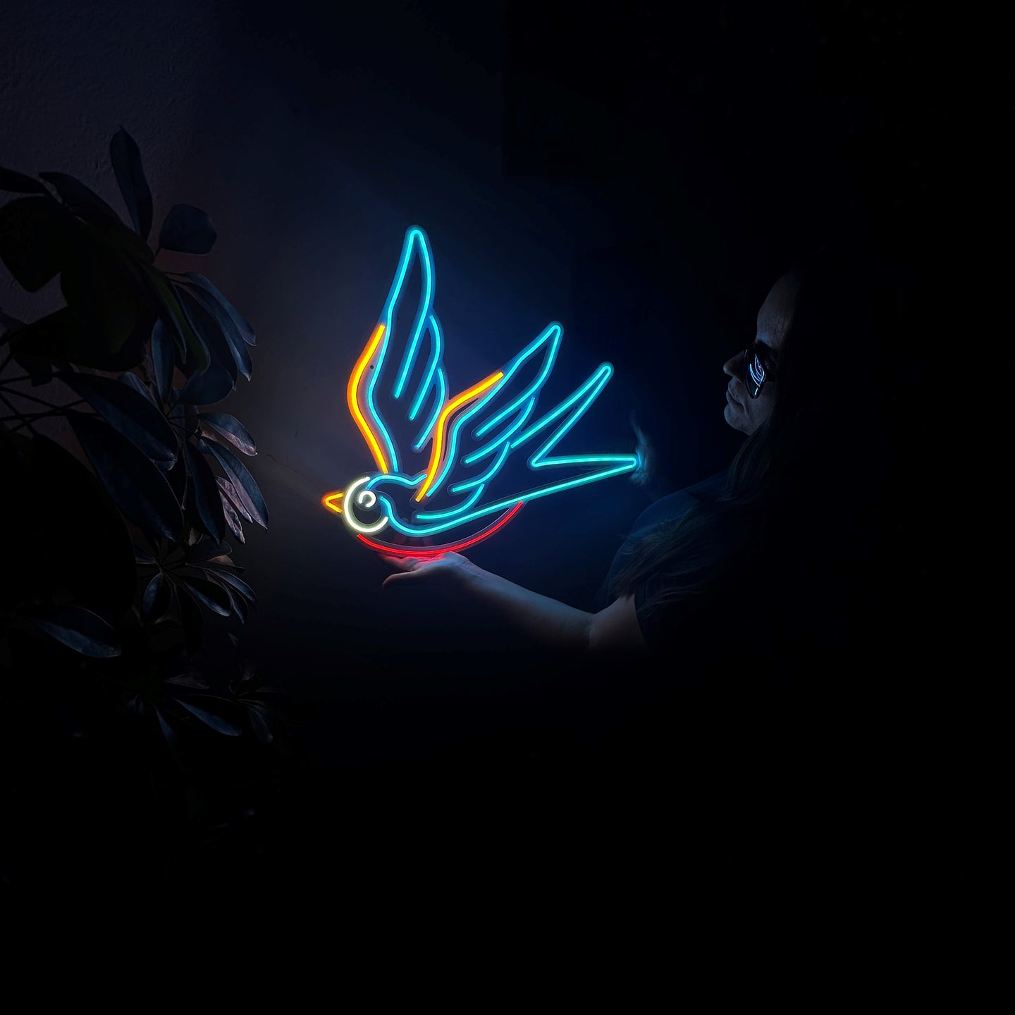 Serçe Neon Tabela