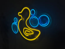 Görseli Galeri görüntüleyiciye yükleyin, Rubber Duck Neon Tabela
