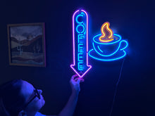 Görseli Galeri görüntüleyiciye yükleyin, Coffee Neon Tabela
