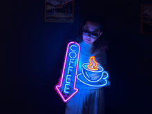 Görseli Galeri görüntüleyiciye yükleyin, Coffee Neon Tabela
