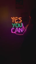 Videoyu Galeri görüntüleyiciye yükleyin ve burada izleyin, Yes You Can Neon Tabela
