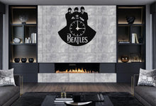 Görseli Galeri görüntüleyiciye yükleyin, Beatles Metal Duvar Saati
