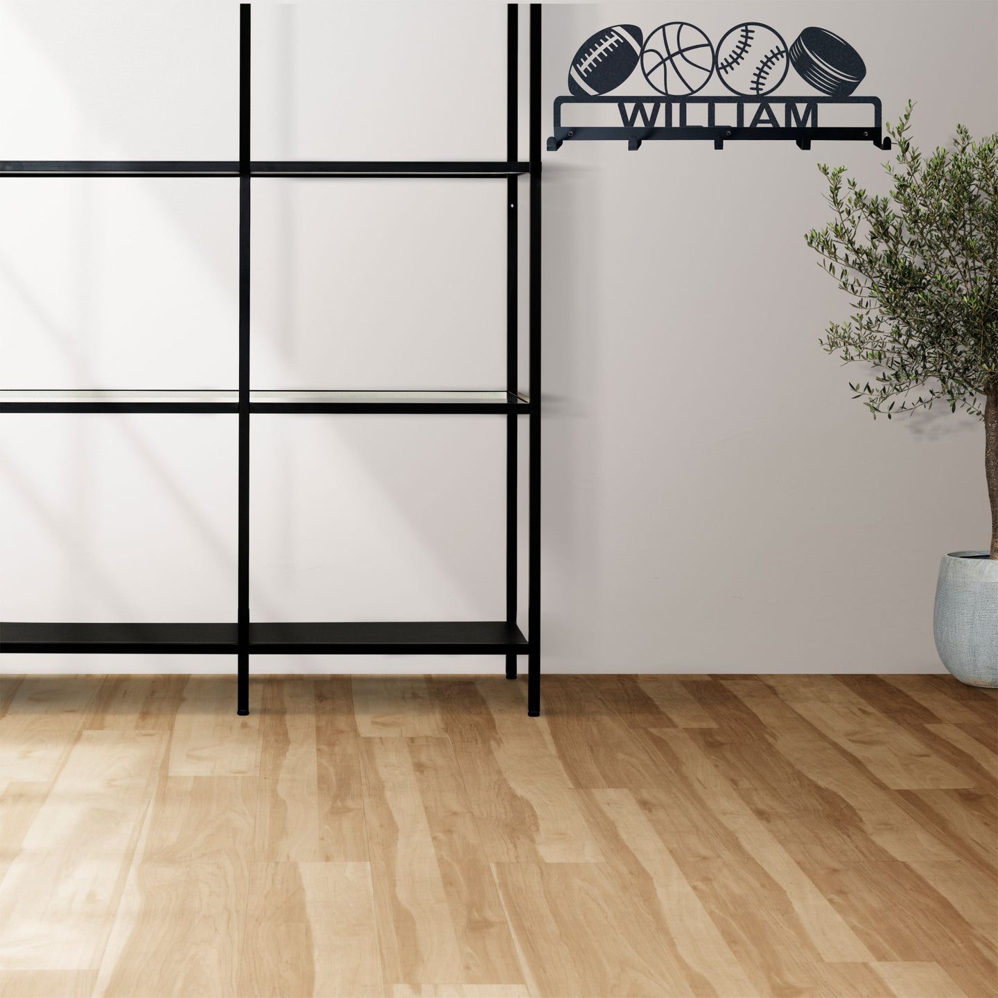 Spor Metal Duvar Askılığı