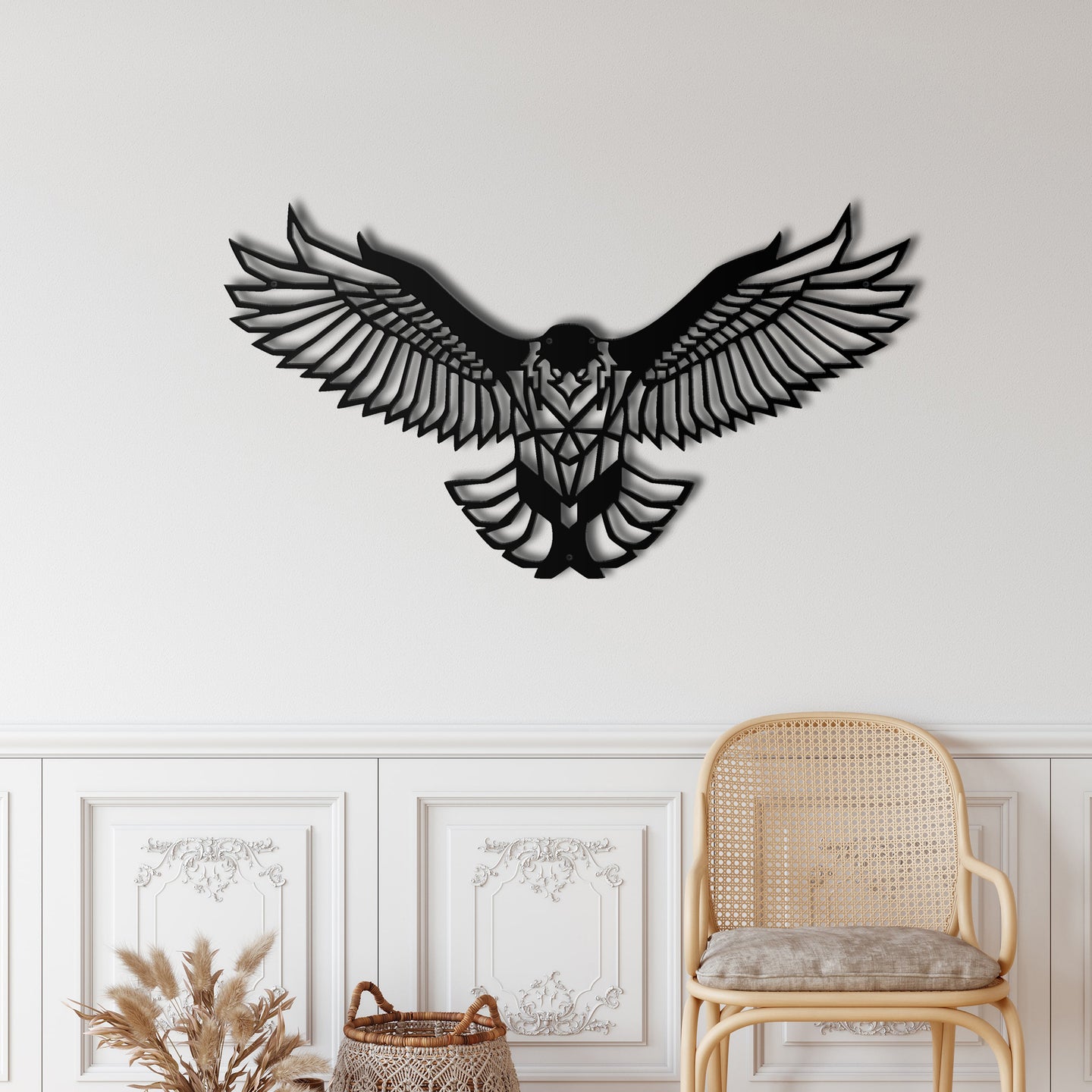 Kartal Metal Duvar Dekoru