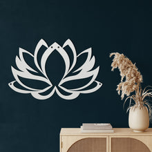 Görseli Galeri görüntüleyiciye yükleyin, Lotus Çiçeği Metal Duvar Dekoru
