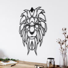 Görseli Galeri görüntüleyiciye yükleyin, Aslan Başı Metal Duvar Dekoru
