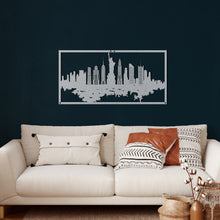Görseli Galeri görüntüleyiciye yükleyin, New York Manzarası Metal Duvar Dekoru
